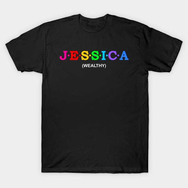 Jessica  - Wealthy. T-Shirt by Koolstudio